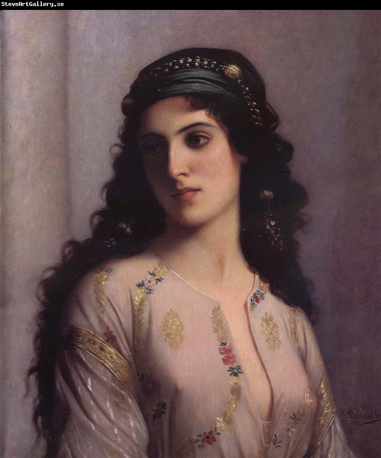 Charles Landelle Jewish Girl in Tangiers